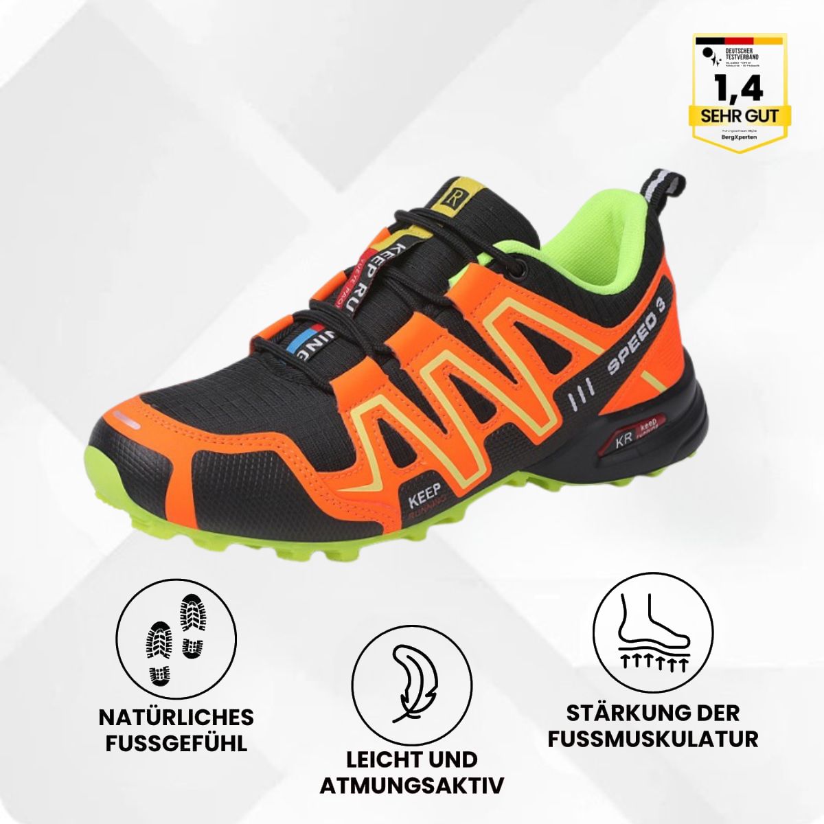 Lindberg | ORTHOTREKKING Ergonomische Entlastungs Trekkingschuhe