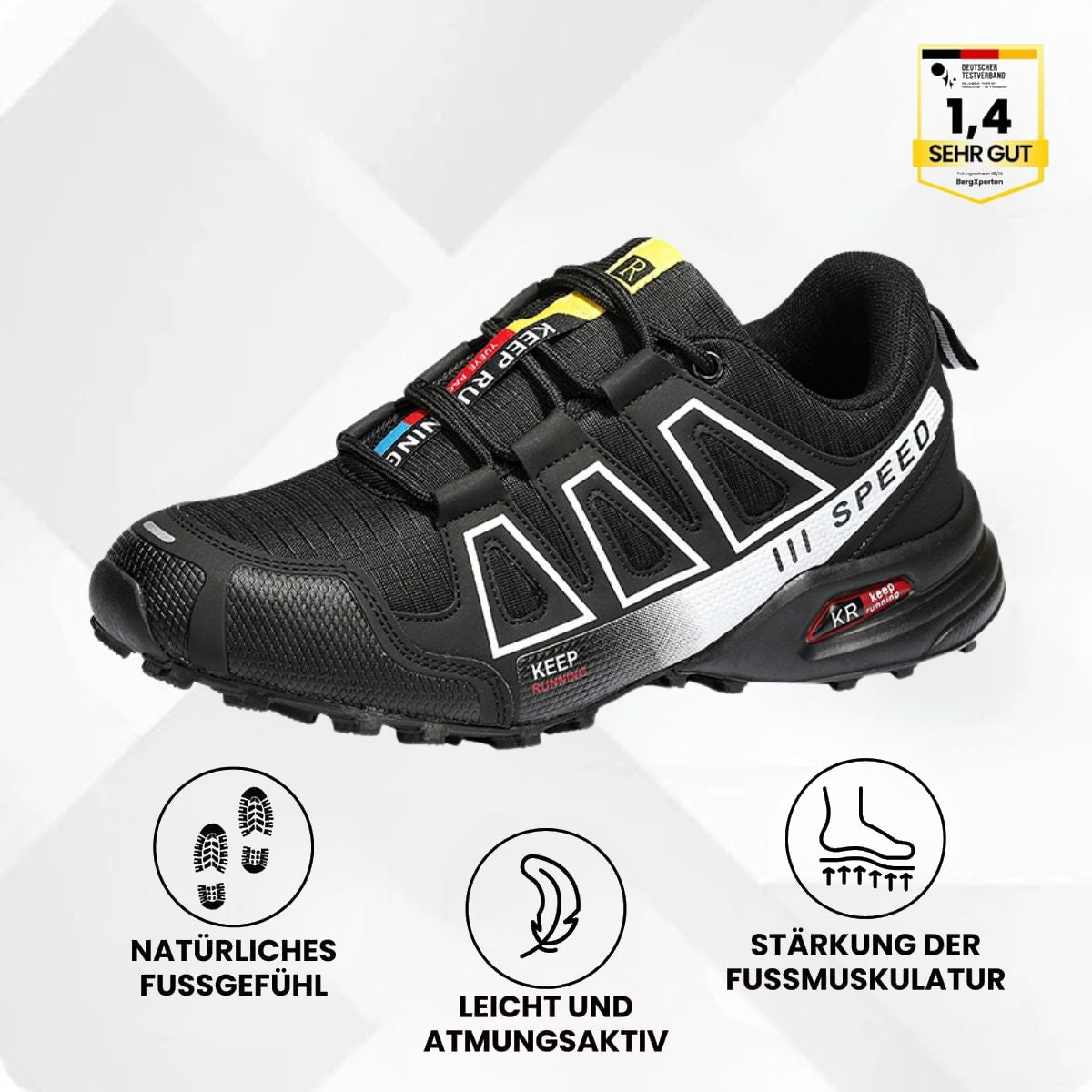 Lindberg | ORTHOTREKKING Ergonomische Entlastungs Trekkingschuhe