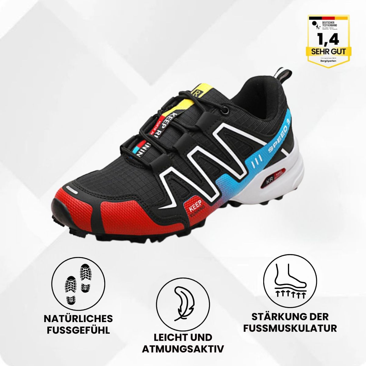 Lindberg | ORTHOTREKKING Ergonomische Entlastungs Trekkingschuhe