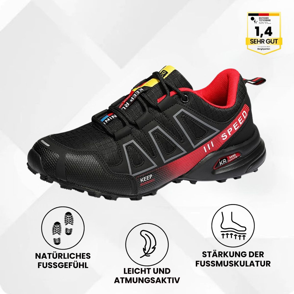 Lindberg | ORTHOTREKKING Ergonomische Entlastungs Trekkingschuhe