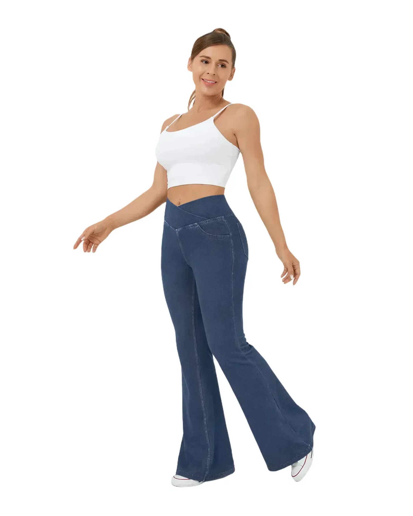 Lindberg | Damen Jeans mit ausgestelltem Bein und bequemem Sitz