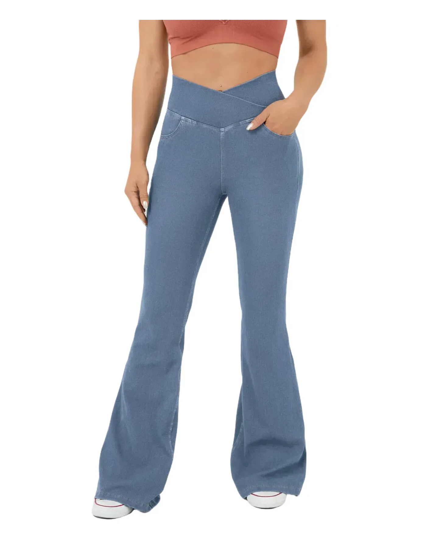 Lindberg | Damen Jeans mit ausgestelltem Bein und bequemem Sitz