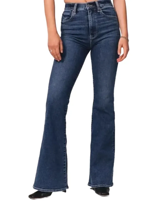 Lindberg | Damen Jeans mit ausgestelltem Bein und elastischem Komfort für Arbeit & Freizeit