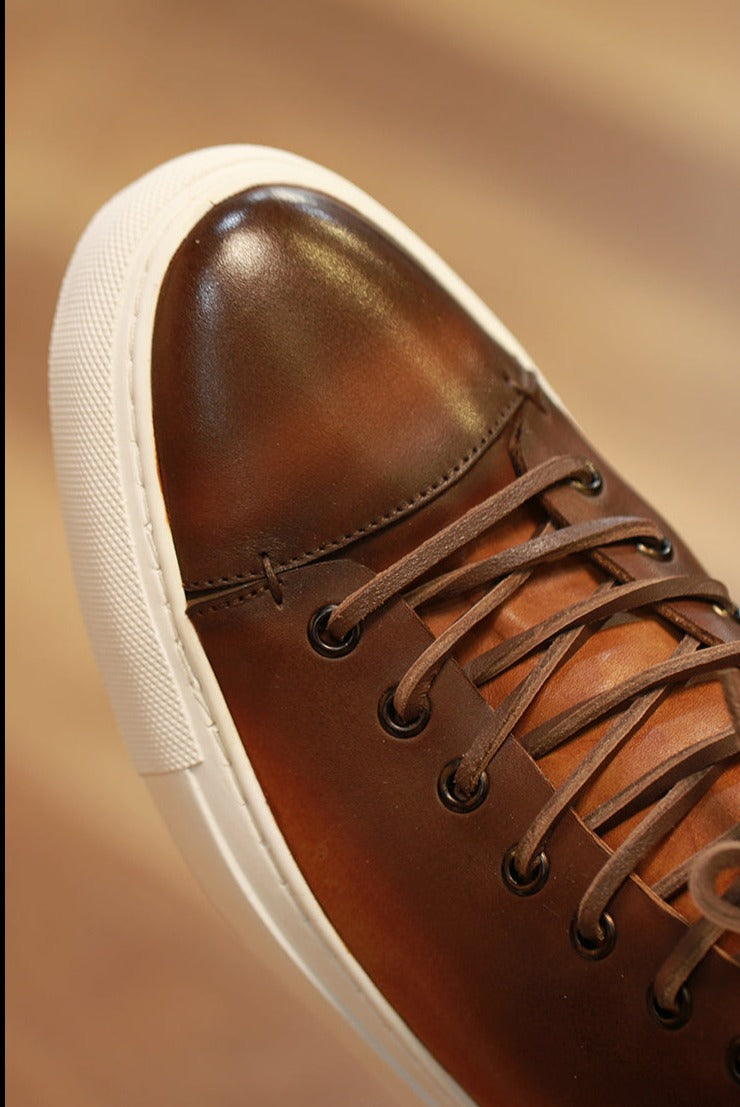 Lindberg | Heritage Schnürsenkel-Ledersneakers