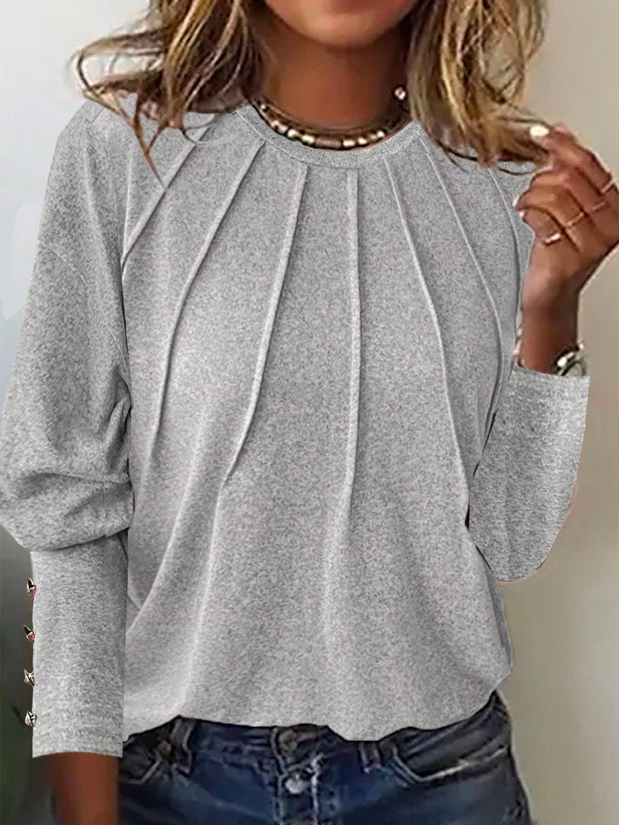 Lindberg | Grauakzent Langarmshirt