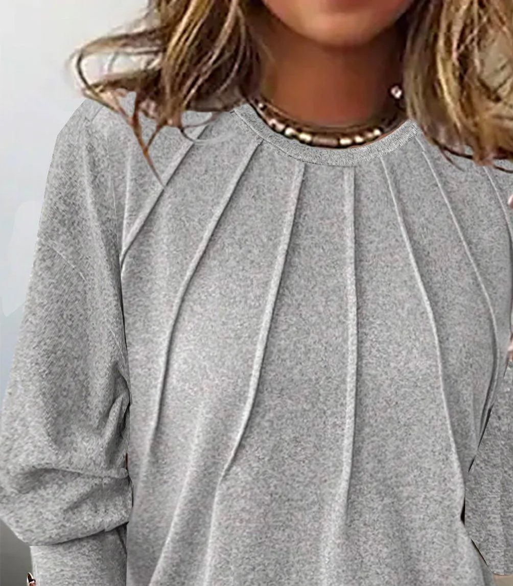 Lindberg | Grauakzent Langarmshirt