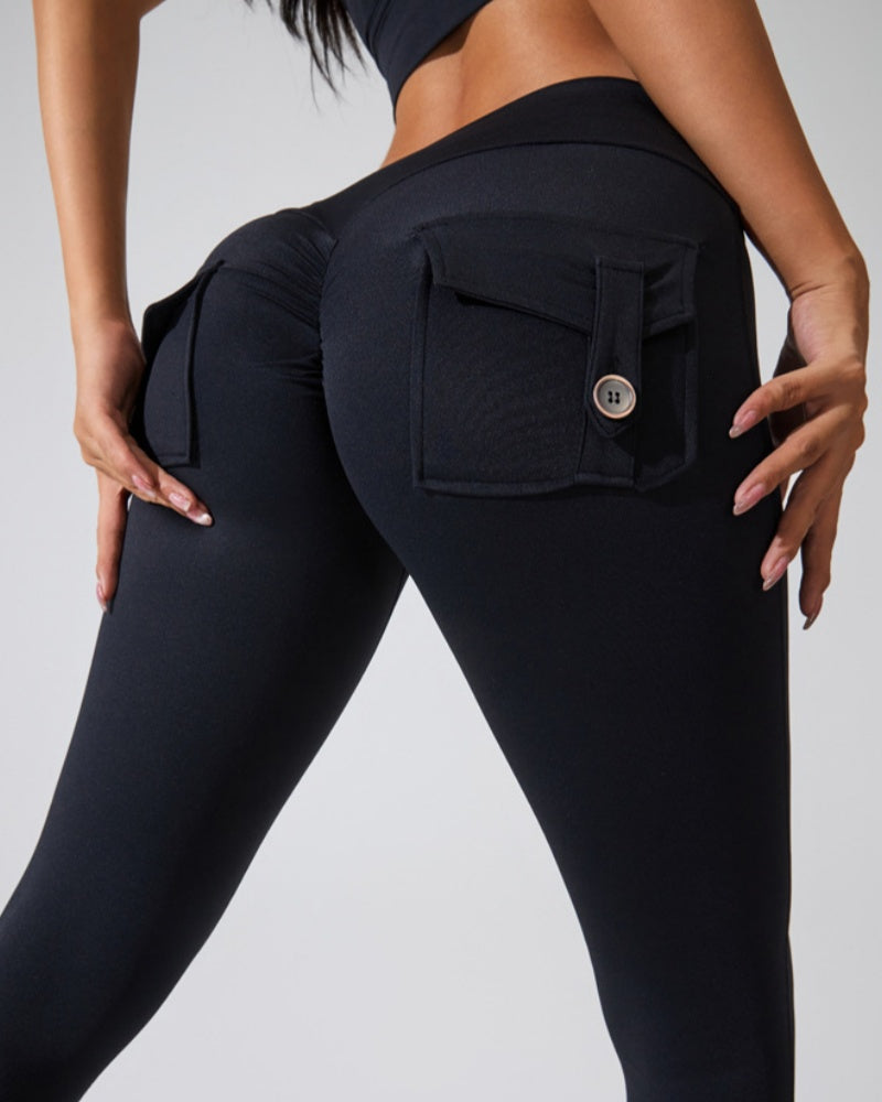 Lindberg | Fitness Leggings mit Cargo Taschen