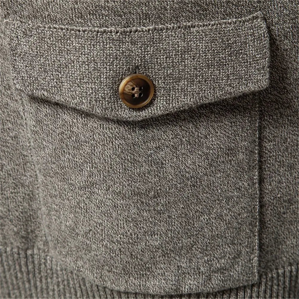 Lindberg | Gestrickte Baumwoll-Strickjacke