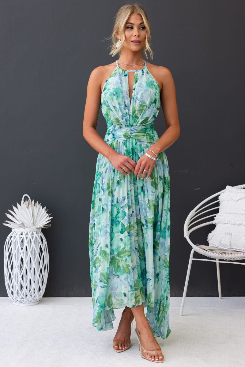 Lindberg | Geblümtes Swing-Kleid