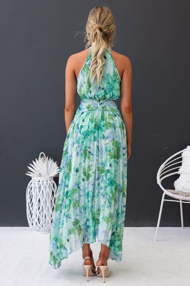 Lindberg | Geblümtes Swing-Kleid