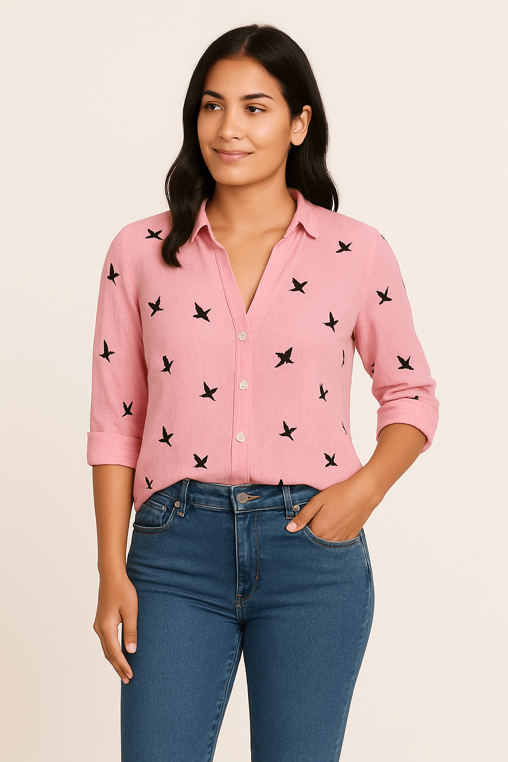 Lindberg | Damen Sommerbluse leicht und stilvoll für Büro & Freizeit