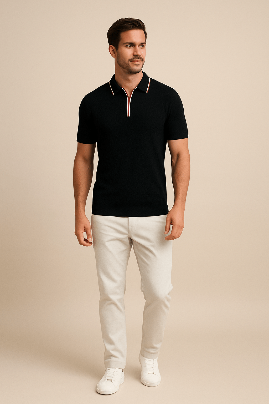 Lindberg | Herren Strick-Poloshirt für Sommer und Büro