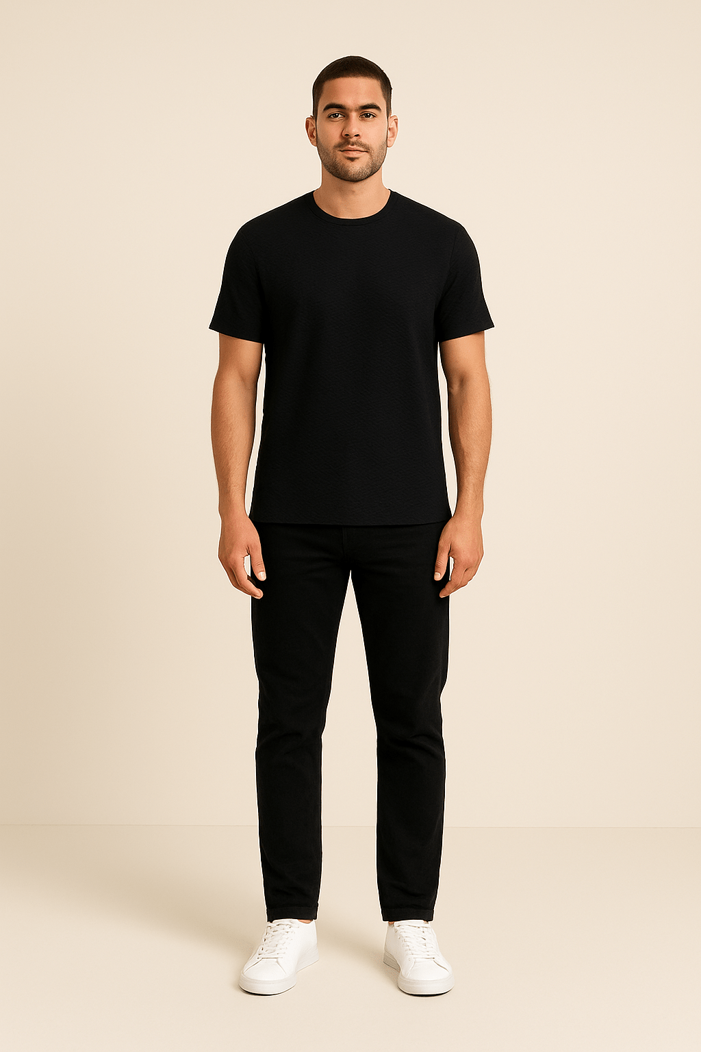 Lindberg | Herren T-Shirt mit Waffelstruktur für Sommer und Übergangszeit