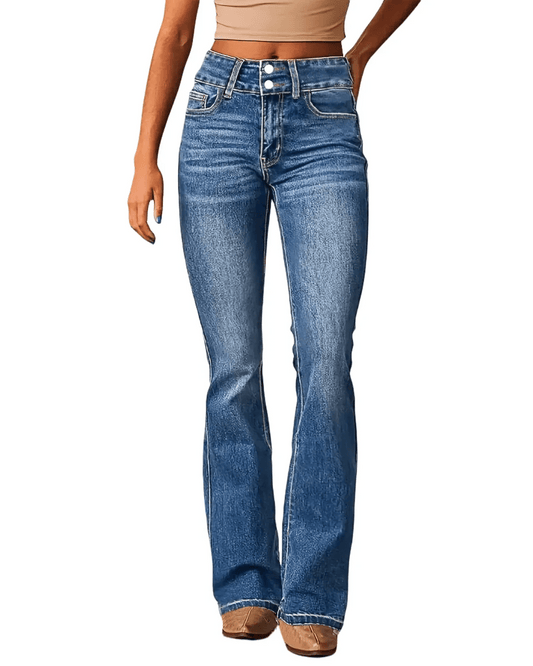 Lindberg | Damen Hose mit weitem Bein im Retro-Stil für Arbeit & Freizeit