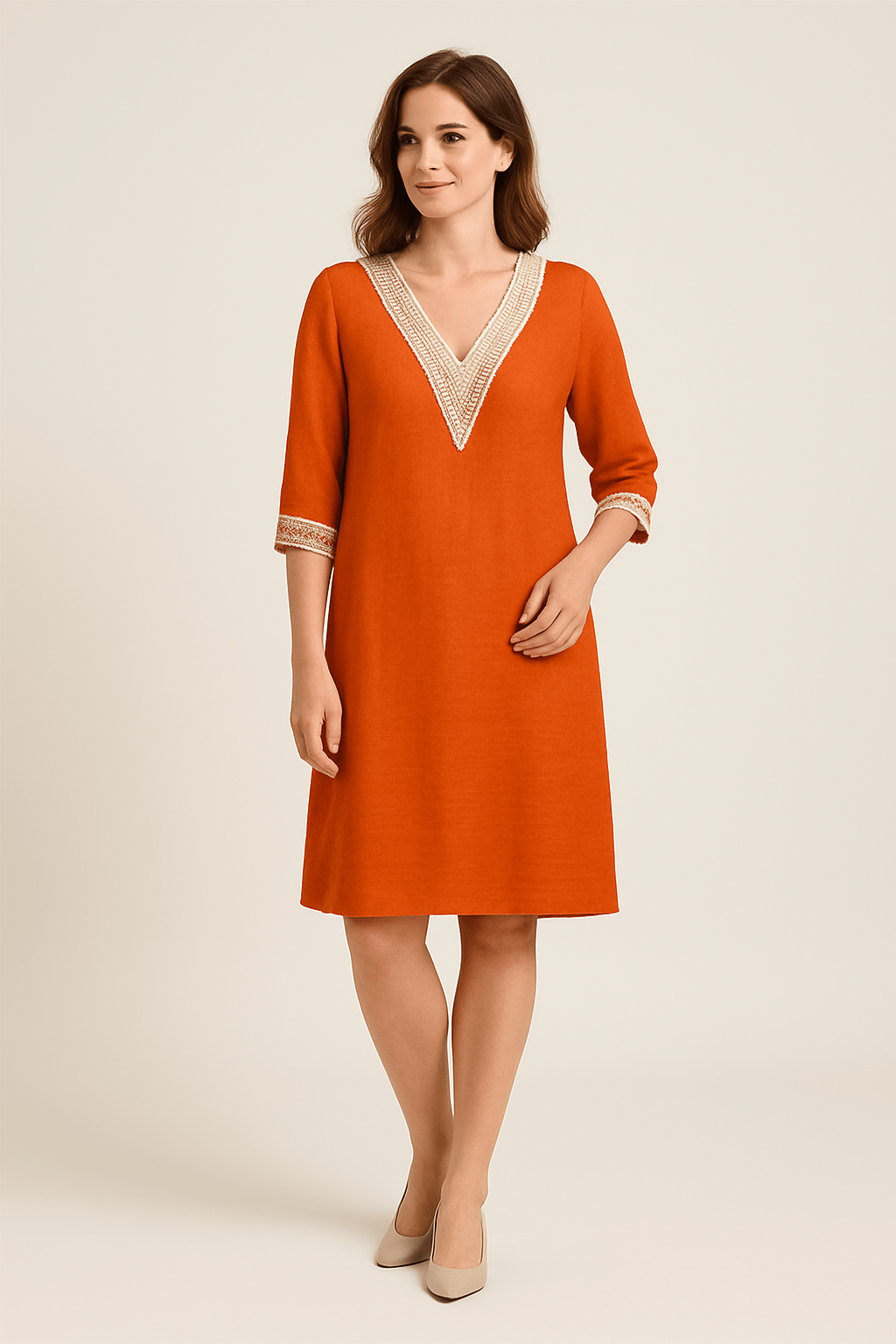Lindberg | Atmungsaktives Damen Kleid aus Leinenmix luftig & leicht