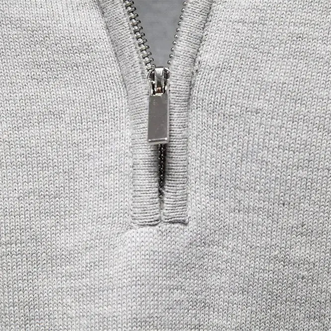 Lindberg | Strickpullover mit halbem Reissverschluss