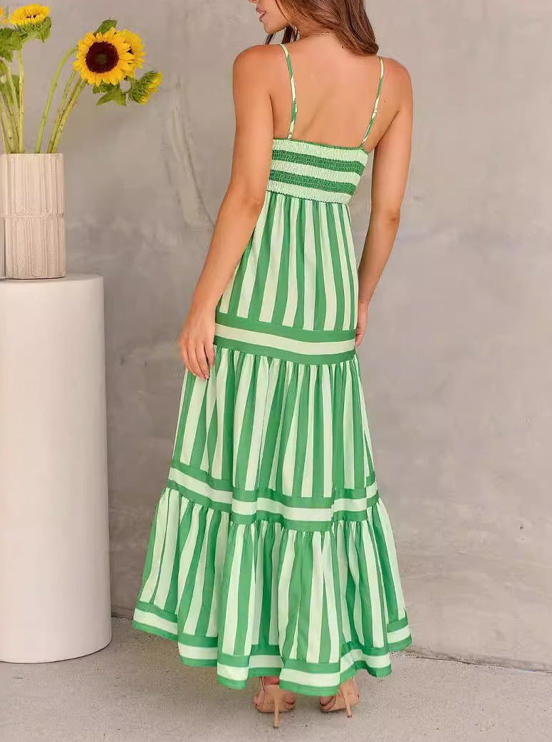 Lindberg | Maxikleid mit Rüschen
