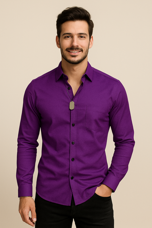 Lindberg | Herren Langarmhemd mit Stretch für Büro und Alltag