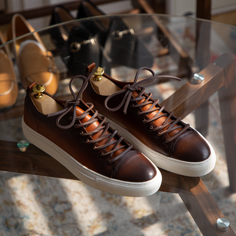 Lindberg | Heritage Schnürsenkel-Ledersneakers