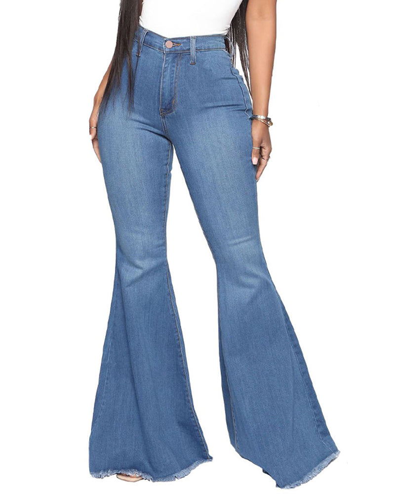 Lindberg | Elastische Mehrfarbige Flare Jeans
