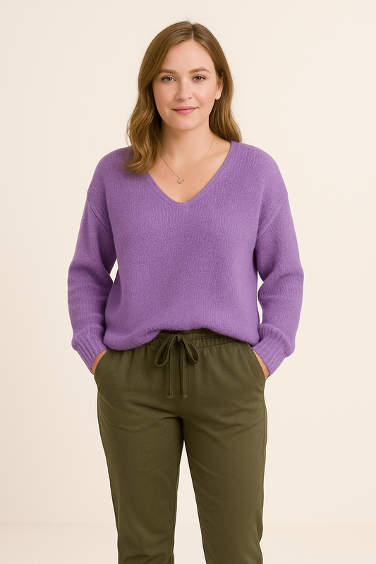 Lindberg | Damen Lockerer Strickpullover mit elegantem Schnitt