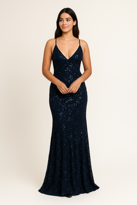 Lindberg | Atmungsaktiv und Stilvolles Damen Paillettenkleid für festliche Anlässe