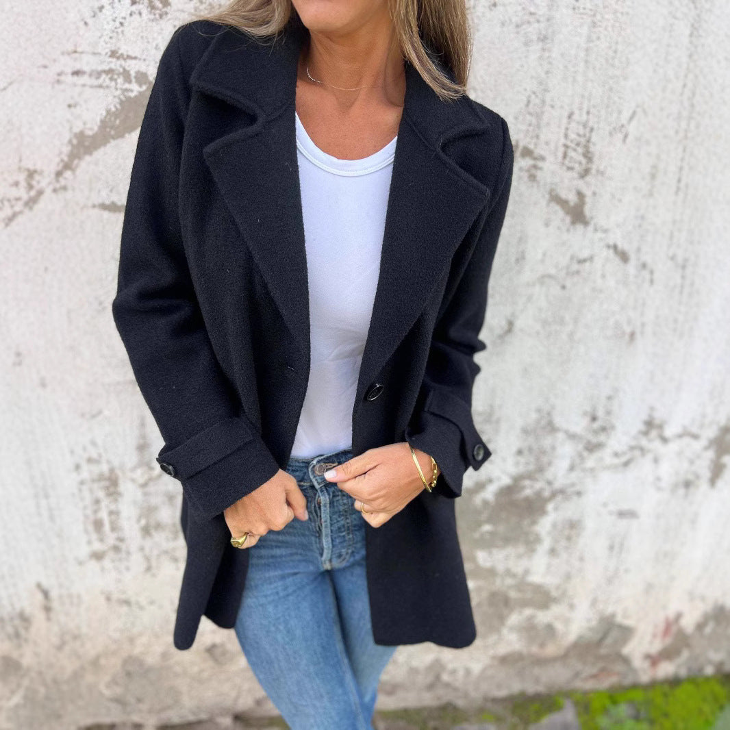 Lindberg | Langer Wollmantel