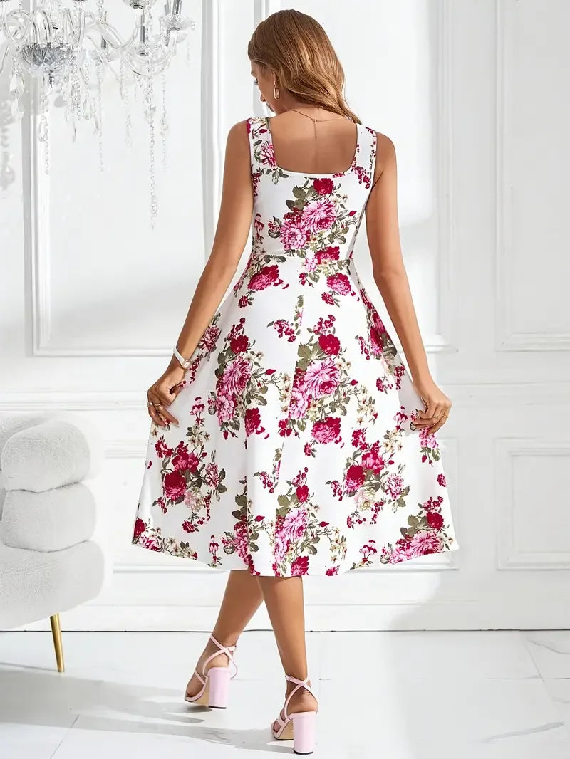 Lindberg | Nikolina Modisches und Elegantes Midi-Kleid
