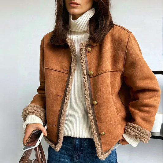 Lindberg | Rosalie - Shearling Button Jacket