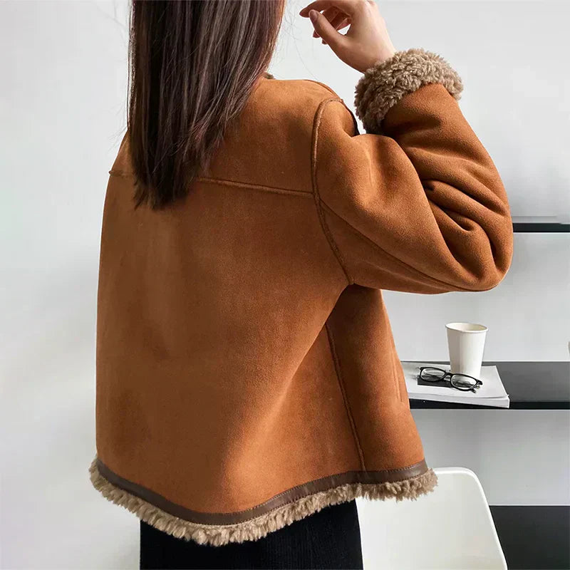 Lindberg | Rosalie - Shearling Button Jacket