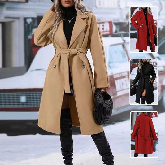 Lindberg | Zweireihiger Trenchcoat mit Revers