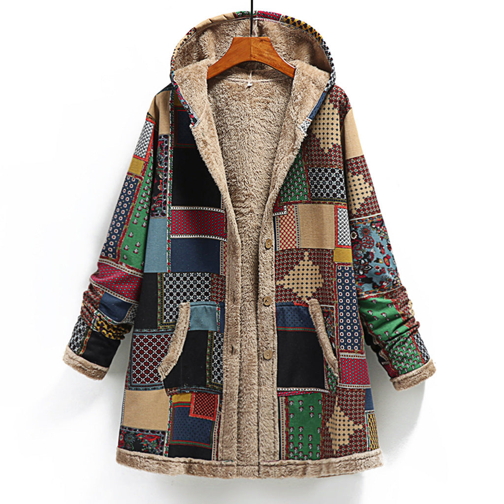 Lindberg | Damen Wollmantel mit Kapuze