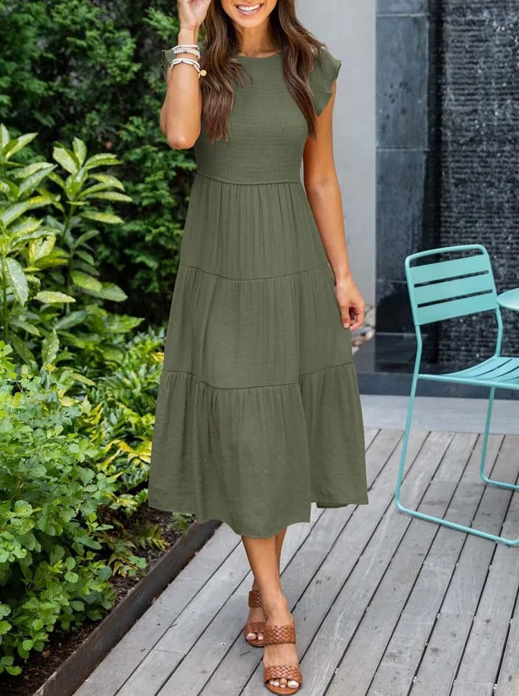 Lindberg | Megan | Raffiniertes bauchbedeckendes Kleid