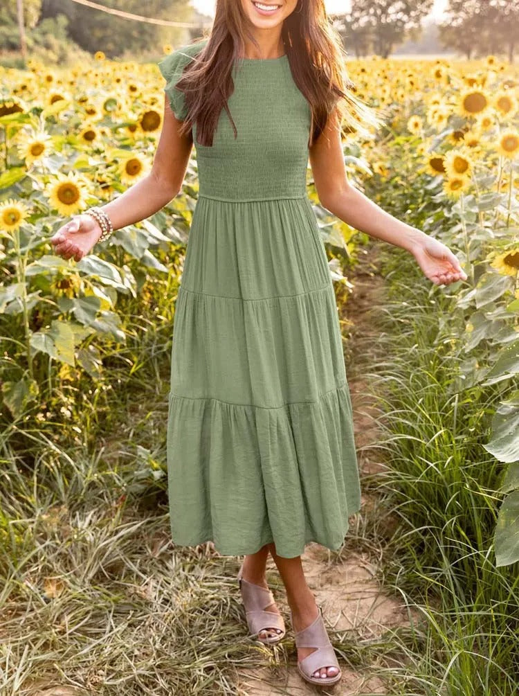 Lindberg | Megan | Raffiniertes bauchbedeckendes Kleid