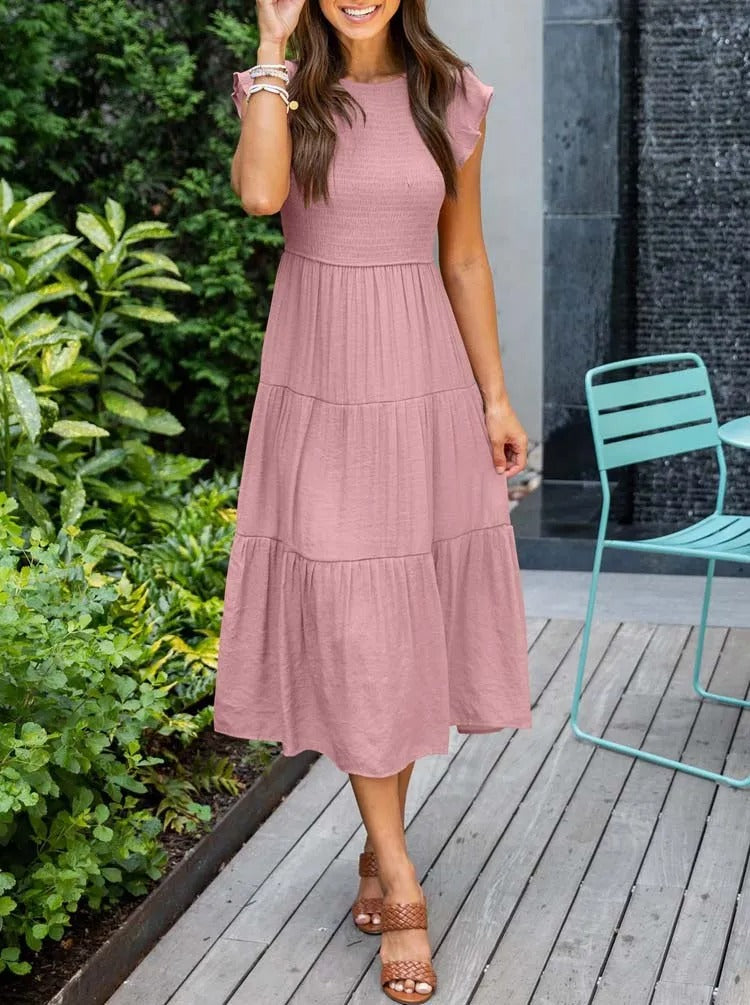 Lindberg | Megan | Raffiniertes bauchbedeckendes Kleid