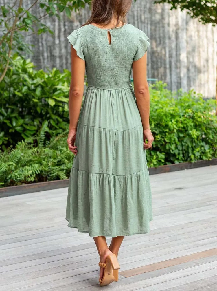 Lindberg | Megan | Raffiniertes bauchbedeckendes Kleid