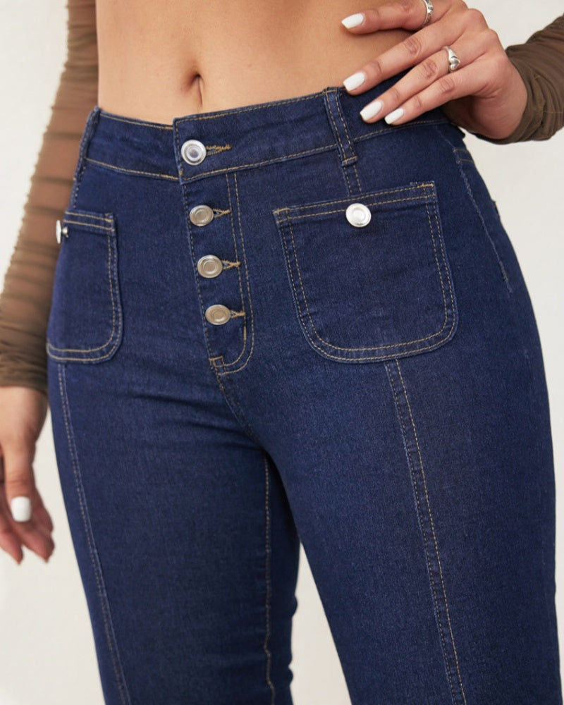 Lindberg | Damen Jeans mit Hoher Taille