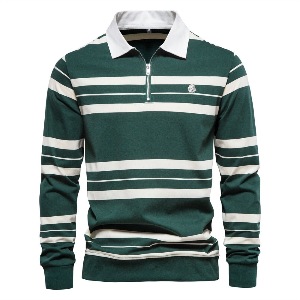 Lindberg | Finesso Herren Langarm Polo-Shirt