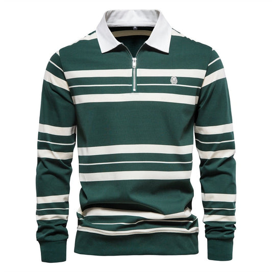 Lindberg | Finesso Herren Langarm Polo-Shirt