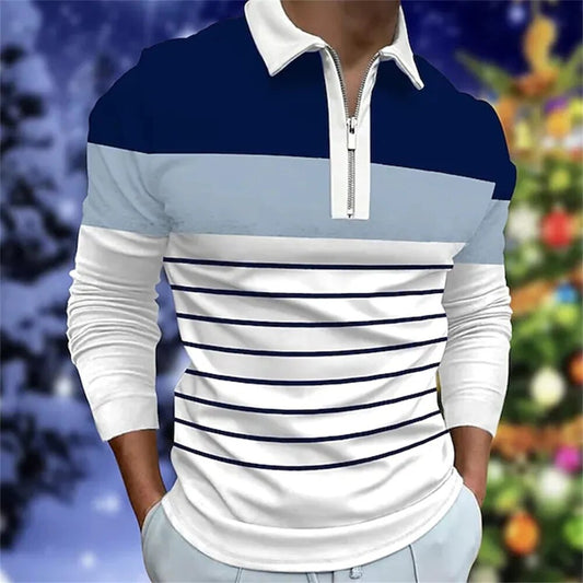 Lindberg | Formgefühl Herren Langarm Polo-Shirt