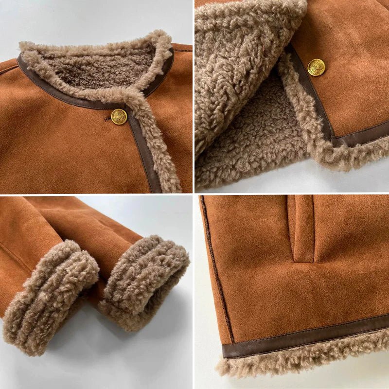 Lindberg | Rosalie - Shearling Button Jacket