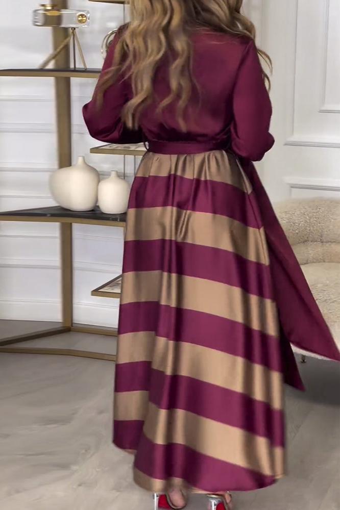 Lindberg | Kenda | Elegant Striped Dress