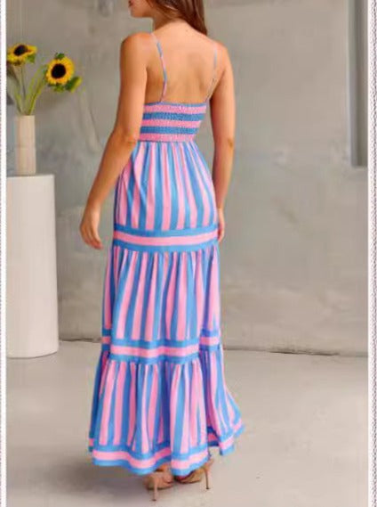 Lindberg | Maxikleid mit Rüschen