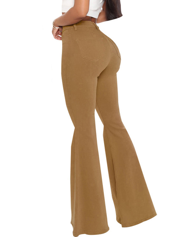 Lindberg | Elastische Mehrfarbige Flare Jeans