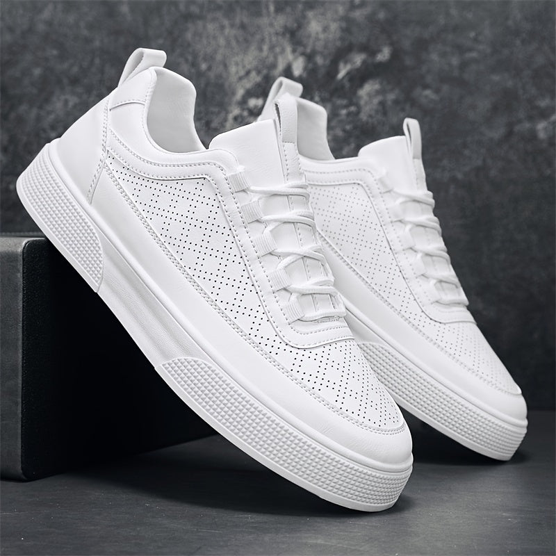 Lindberg | Herren Sneaker Porter in Lederoptik mit luftdurchlässiger Perforation