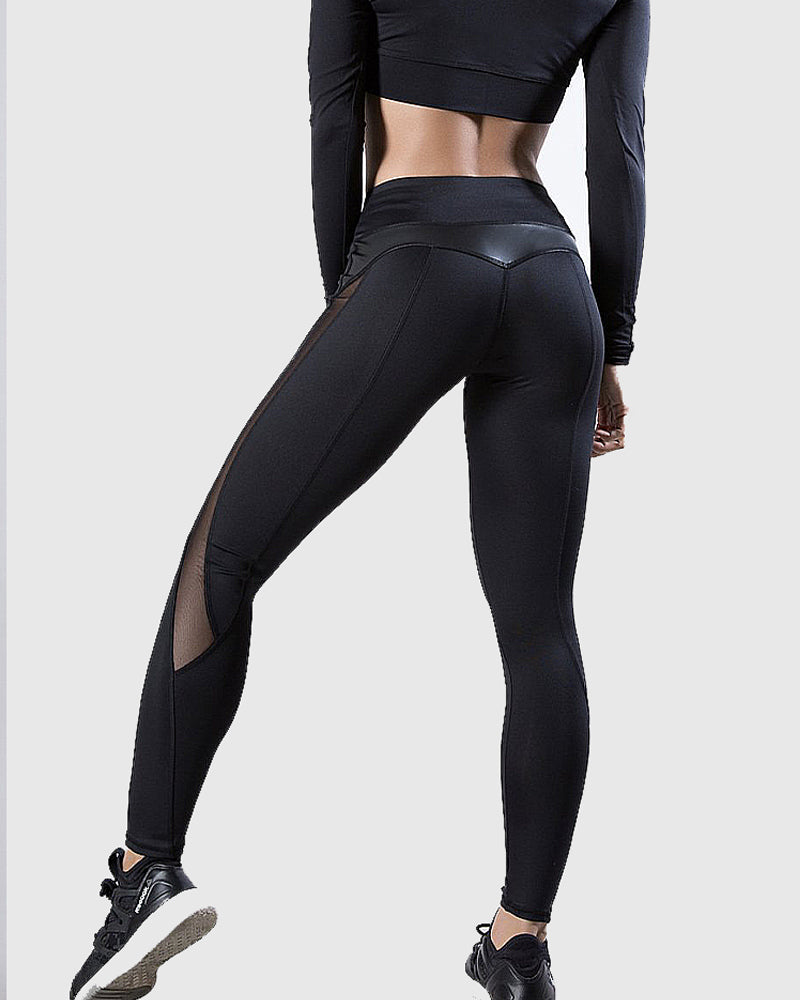 Lindberg | Yoga leggings mit Mesh Nähten
