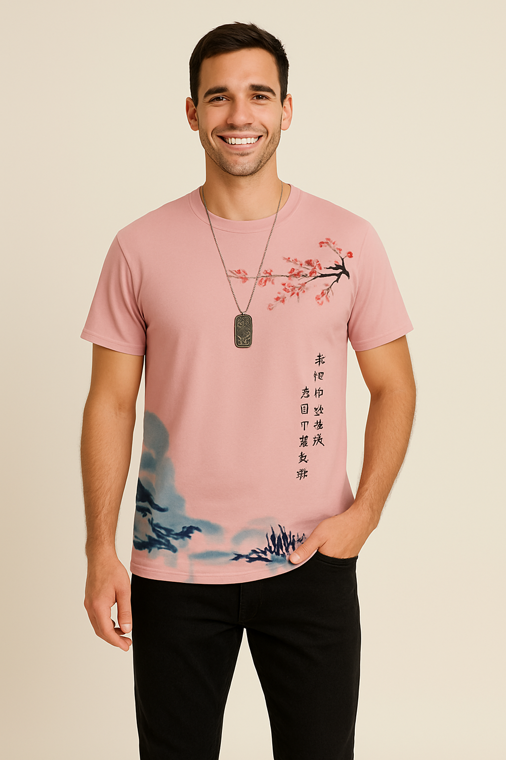 Lindberg | Herren T-Shirt mit Blumenprint für Urlaub & Sommer