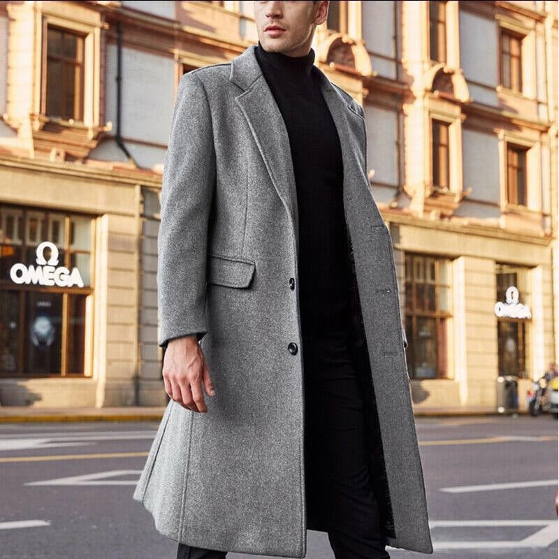 Lindberg | Herren Wintermantel Wolle Eleganz