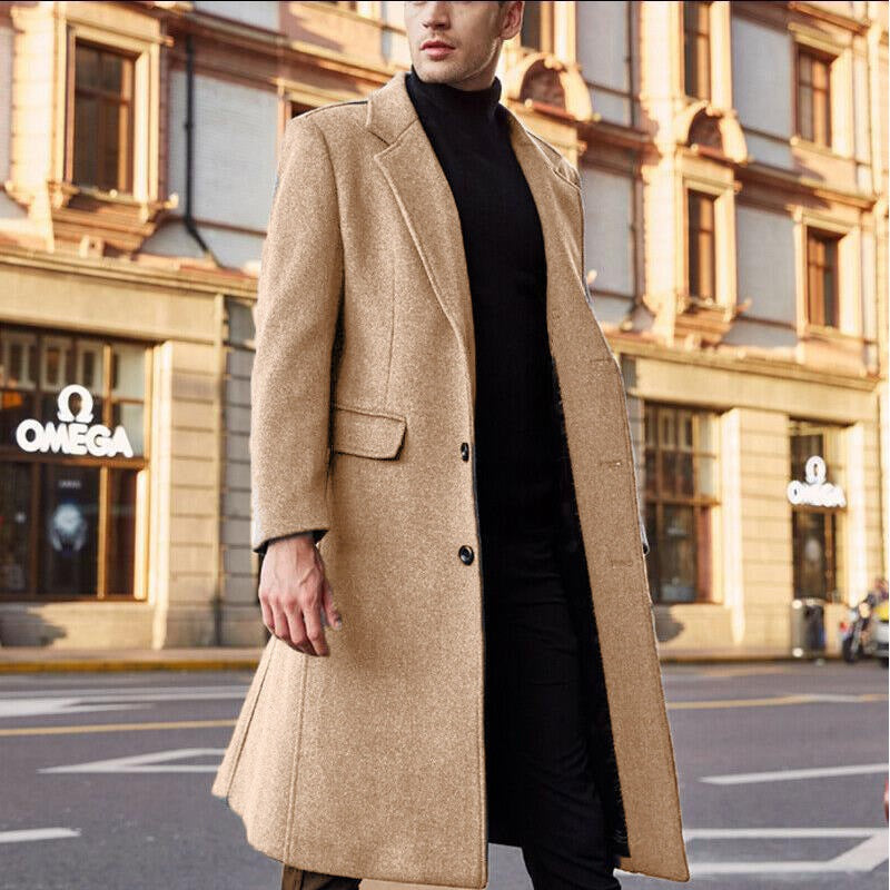 Lindberg | Herren Wintermantel Wolle Eleganz