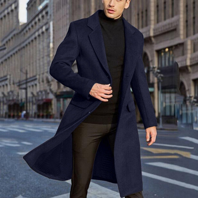 Lindberg | Herren Wintermantel Wolle Eleganz